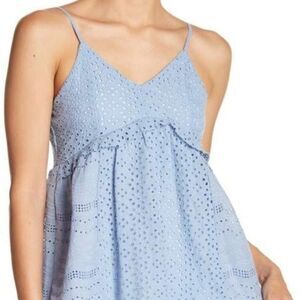 ALLISON Eyelet Lace Tank Top 